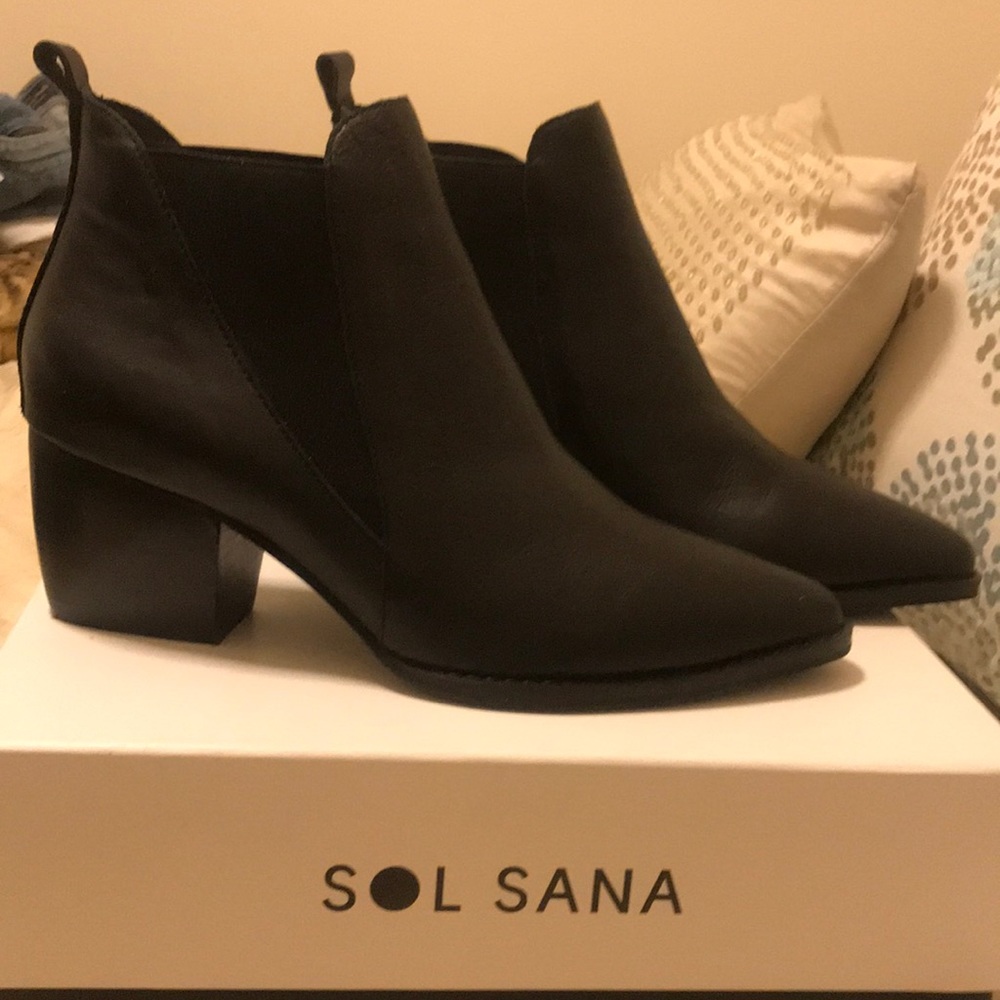 Black booties